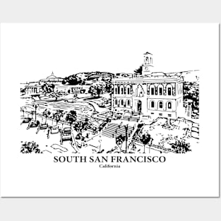 South San Francisco - California Posters and Art